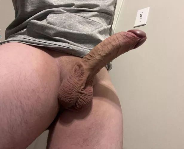 Just a horny married dad showing his cock, any thoughts?