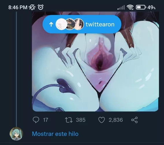 LF Color Source, 1girl, blue skinned woman spreading pussy with mild censoring