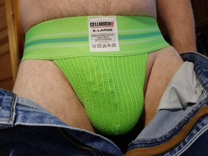 Love my bright color jocks