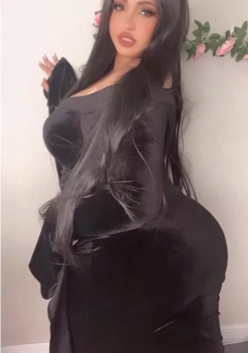 Morticia Addams by XtinaColombiana