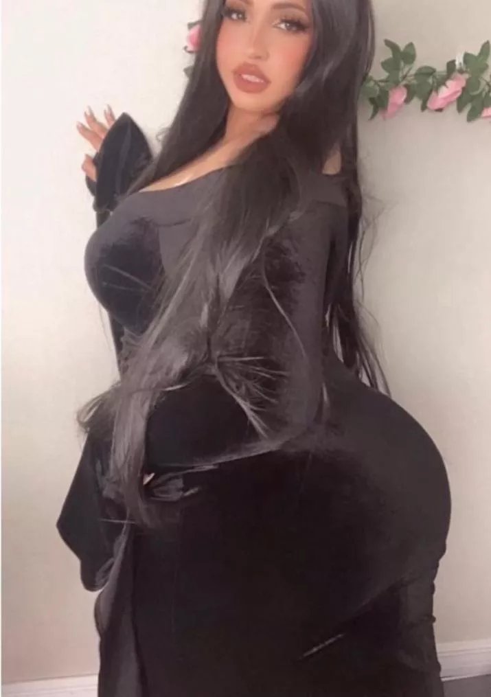 Morticia Addams by XtinaColombiana