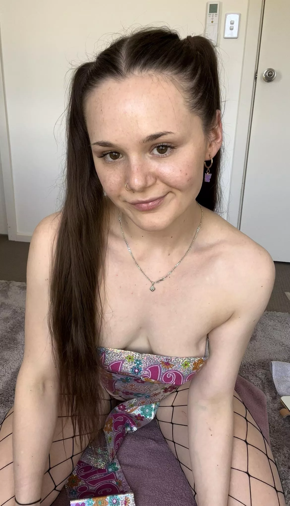 My eyes match my hair don’t you think?