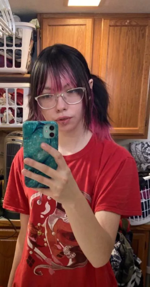 my hair is long enough for cute pigtails! 💕