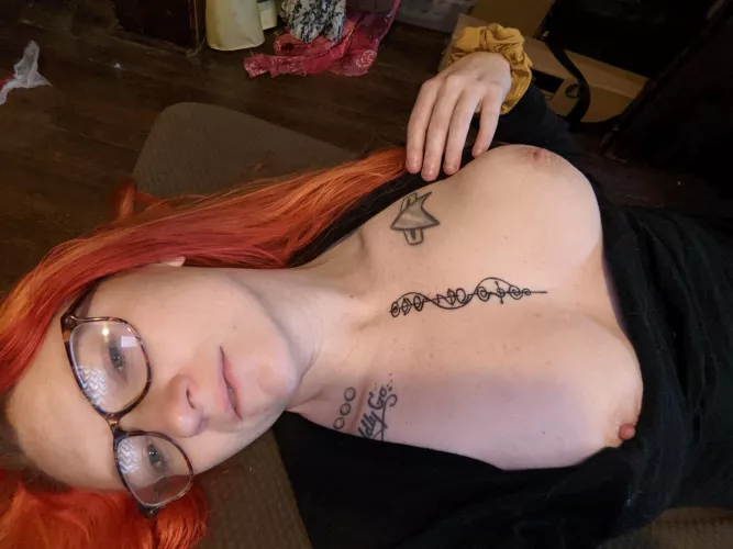 my nipples are begging to be licked