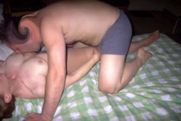 One of my first bulls exploring my body with his tongue