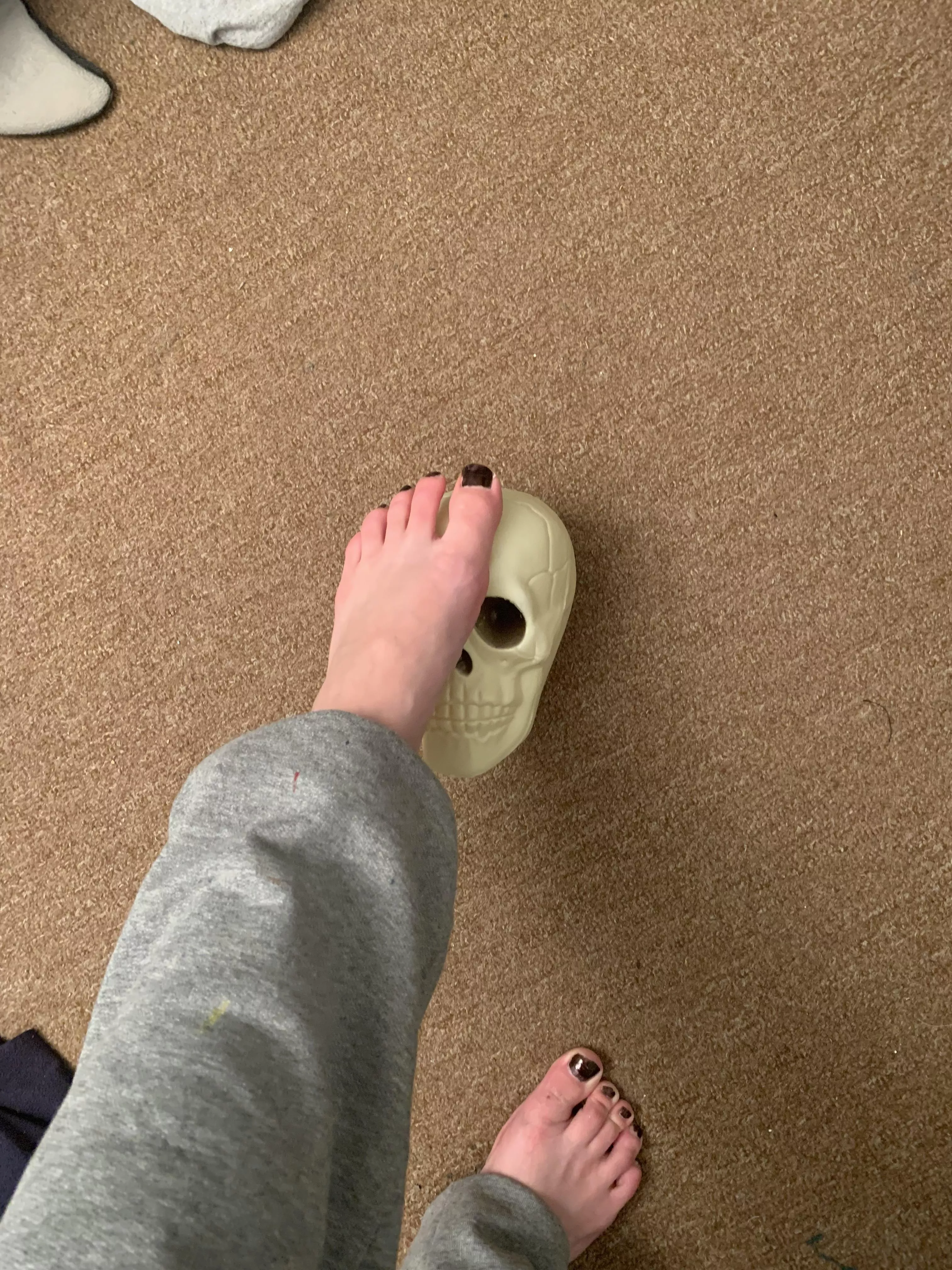 POV: The skull is your face [domme]