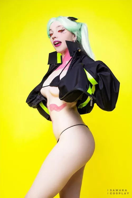 Rebecca Cyberpunk Edgerunners cosplay by Sawaka (OC)