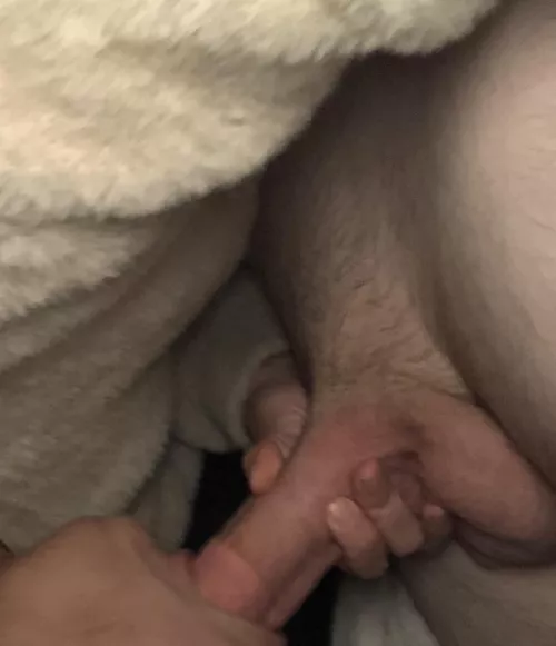 She’s got a great view of a giant pair of plums while Hanging 69