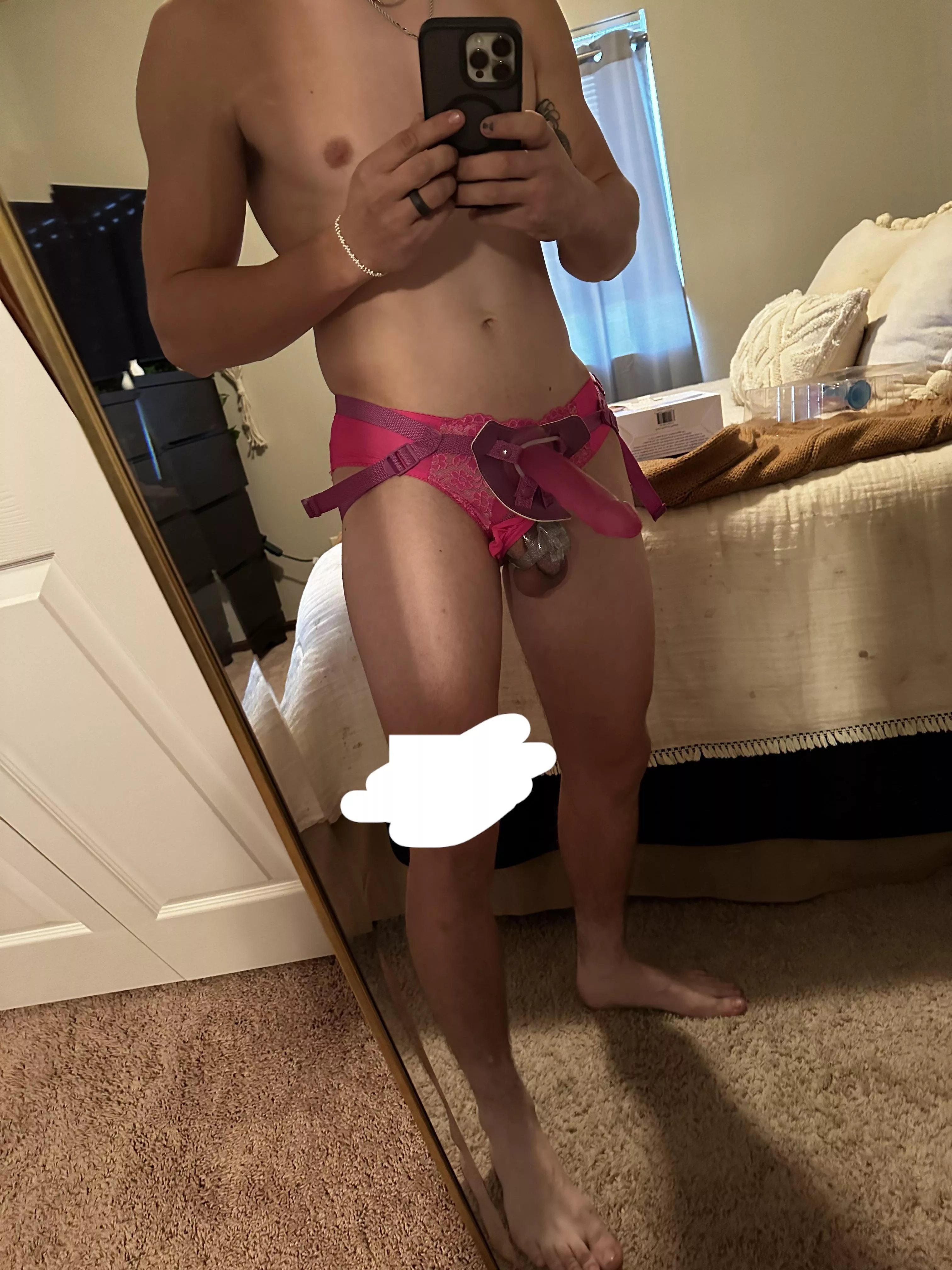 She’s learning she doesn’t need my cock!