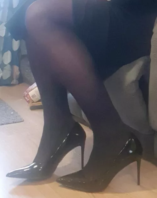 Shinny heels