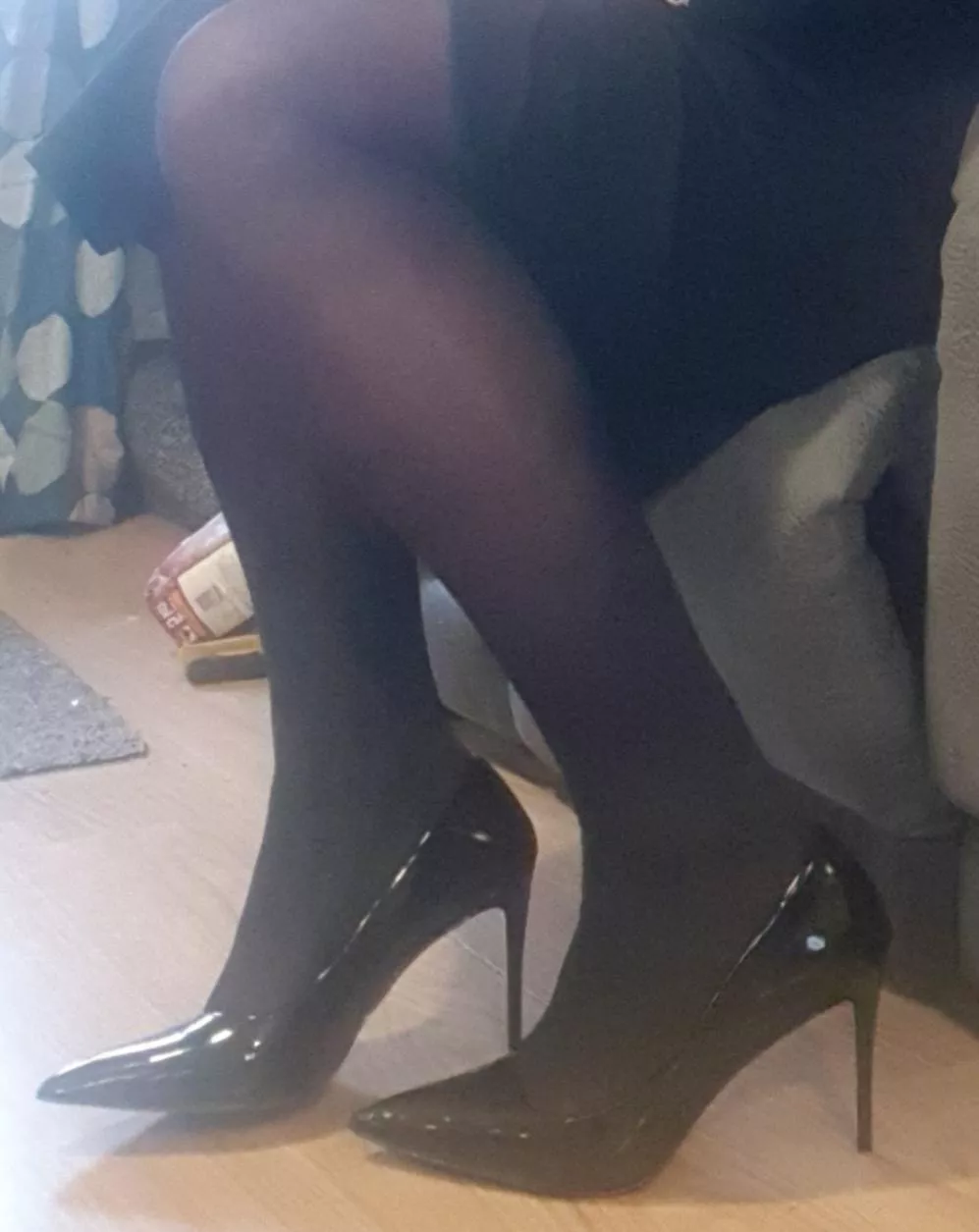 Shinny heels