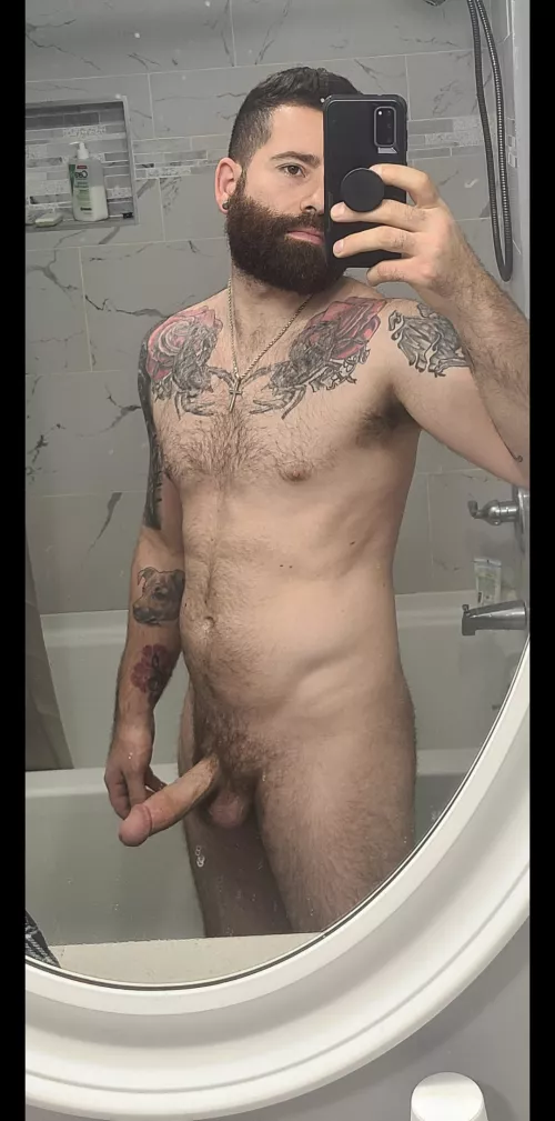 Shower time, could use a hand .