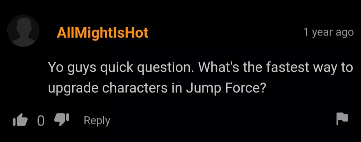 Someone help him please, it's been a year