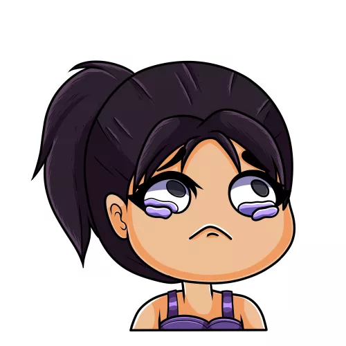 The best emotes on twitch 😌 Sheva is my main in dbd, and I loved her character in Re5 so I decided to get all my emotes made into her, and she’s so adorable!