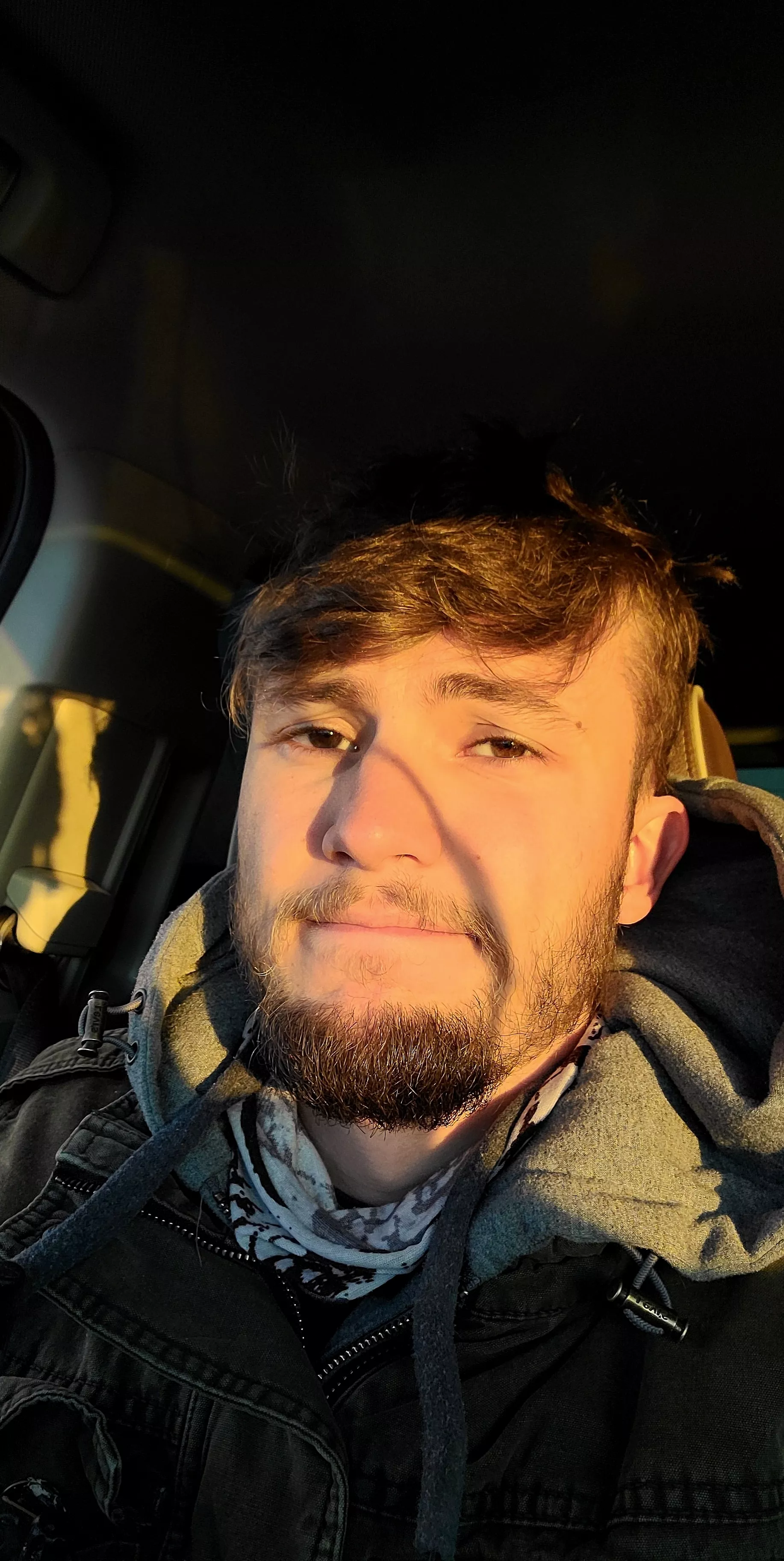 The sunlight brings out all the imperfections, lol!