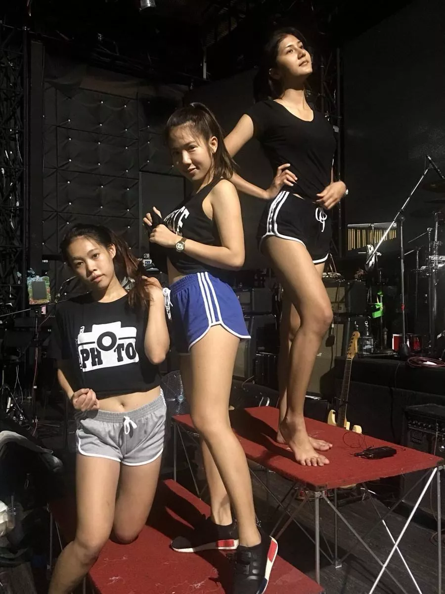 Triple the shorts! Hot