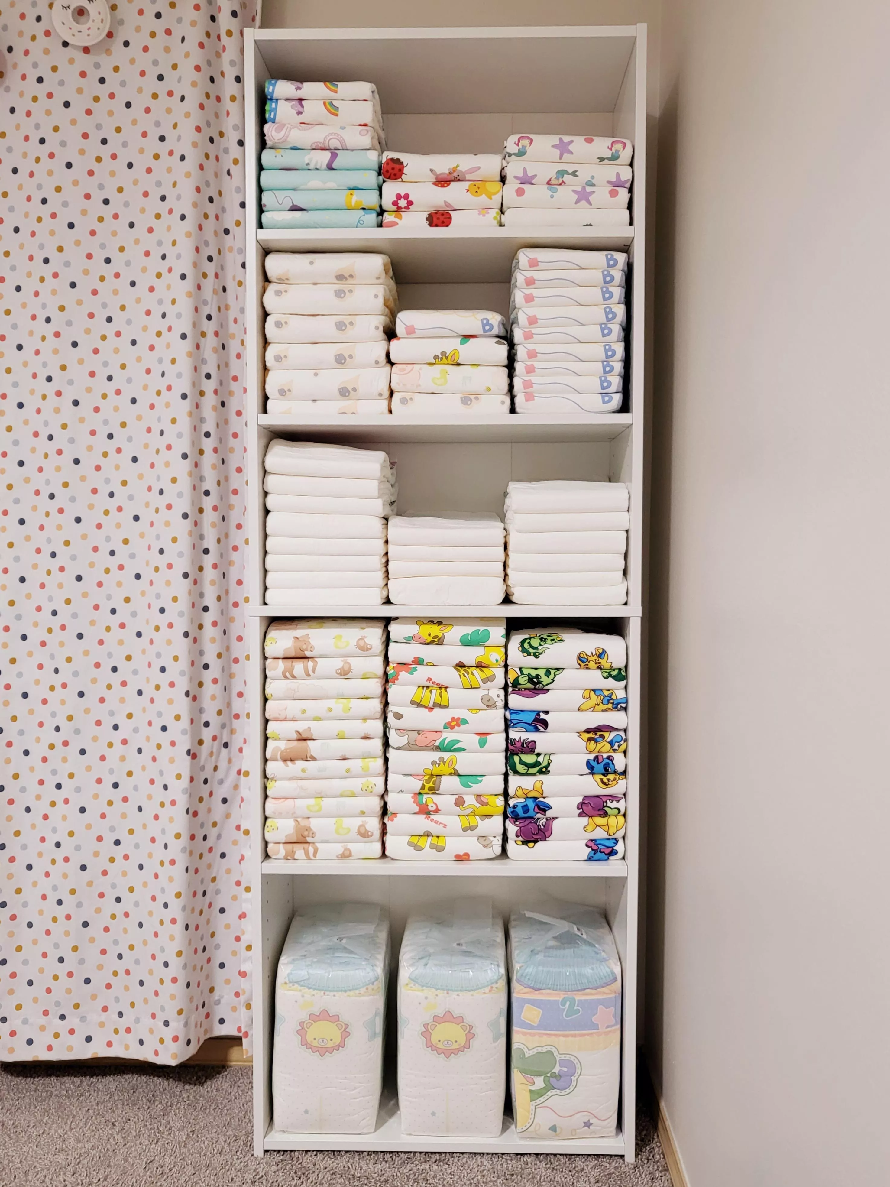 updated diaper stash! 🥳