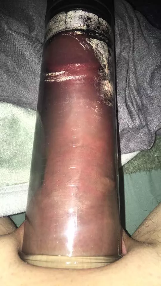 Warming up in a nice new pump