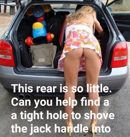 well I'm sure it'll be tight butt I can slip something in there