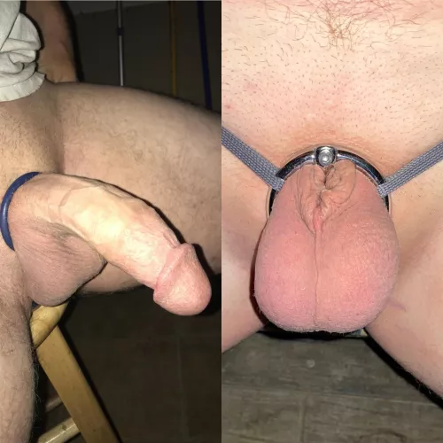 What I started with vs. what I have now 🥲