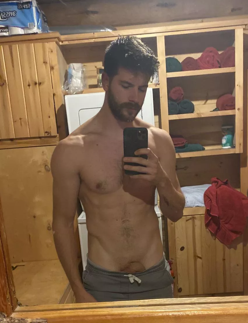 What would you do if we were stuck in a cabin together and you found out I had 9 inches for you?