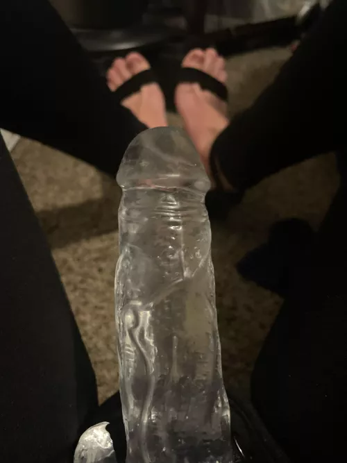 What you licking first