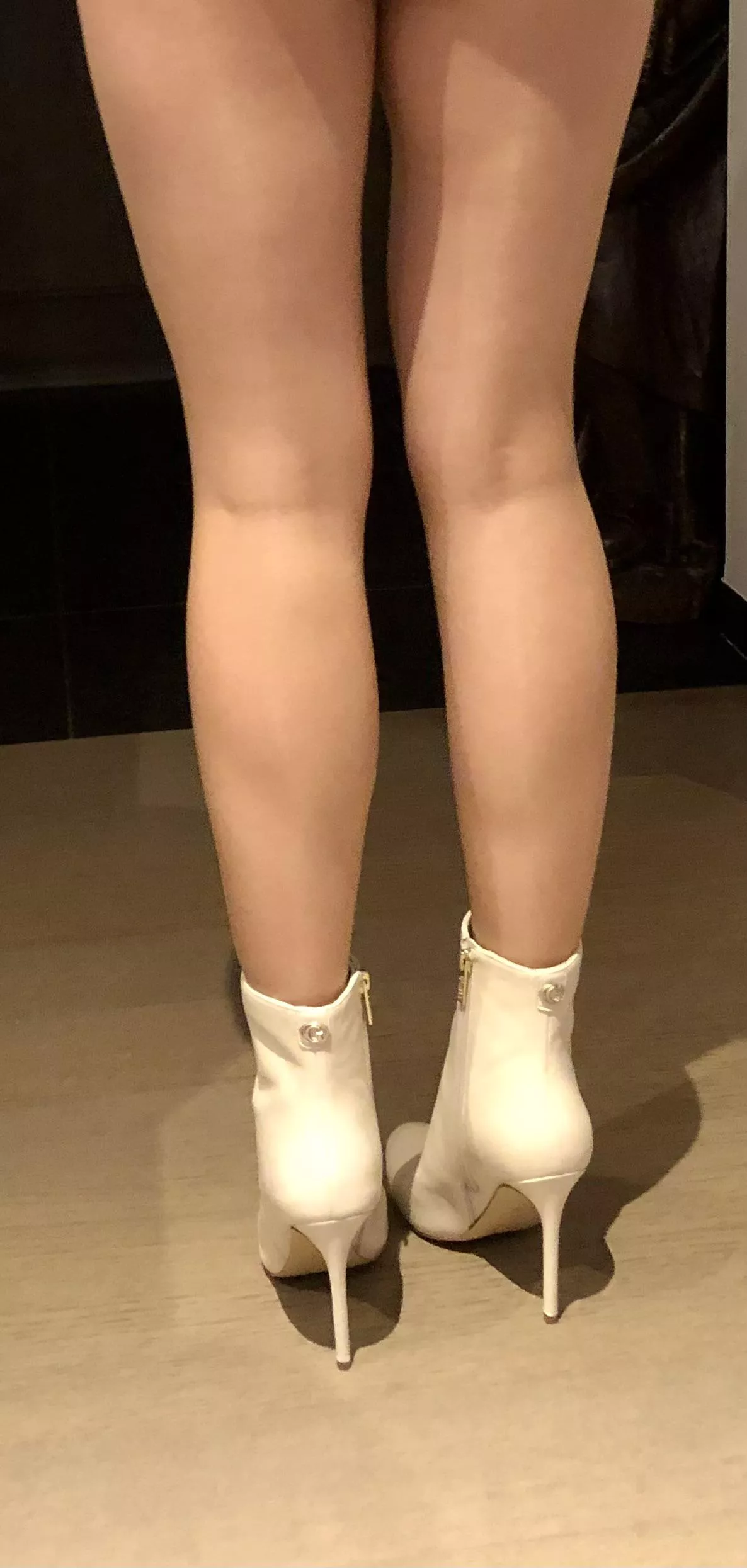 White f*ck me boots are the best.