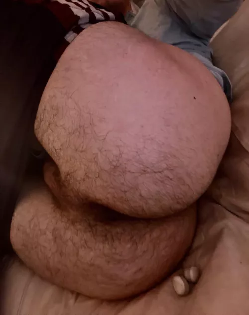 Who’s volunteering to eat my hairy ass?