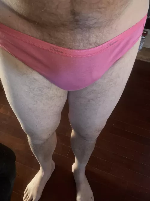 Wife’s pink panties