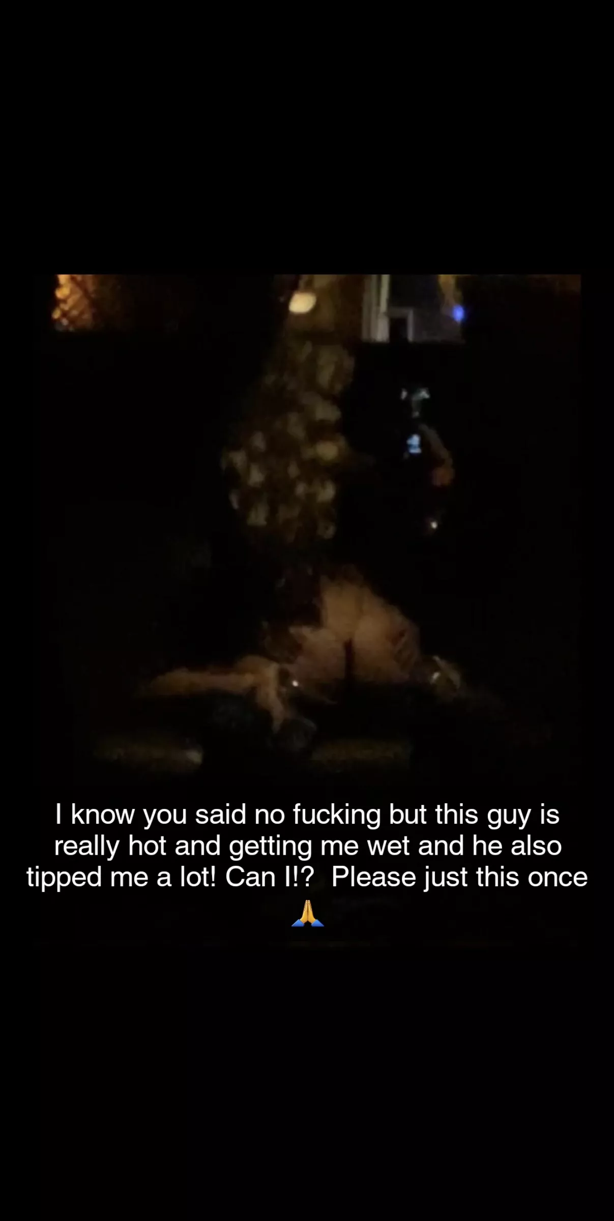 Your stripper wife wants to fuck a client and go agaisnt your rules! Can she?