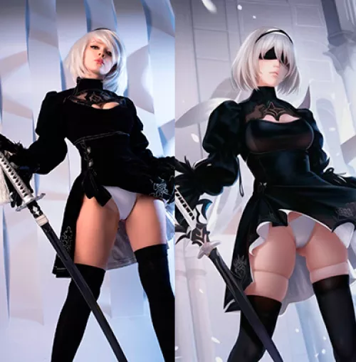 2B cosplay by Evenink