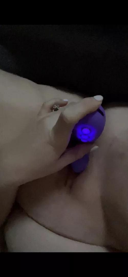 A little play time while hubby listens from the living room