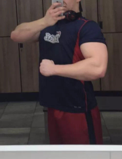 After a morning pump