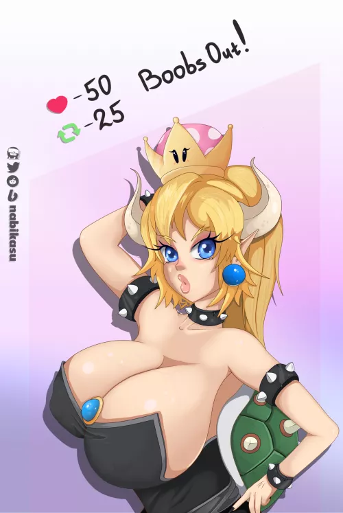 Bowsette [Super Mario] (Nabikasu)