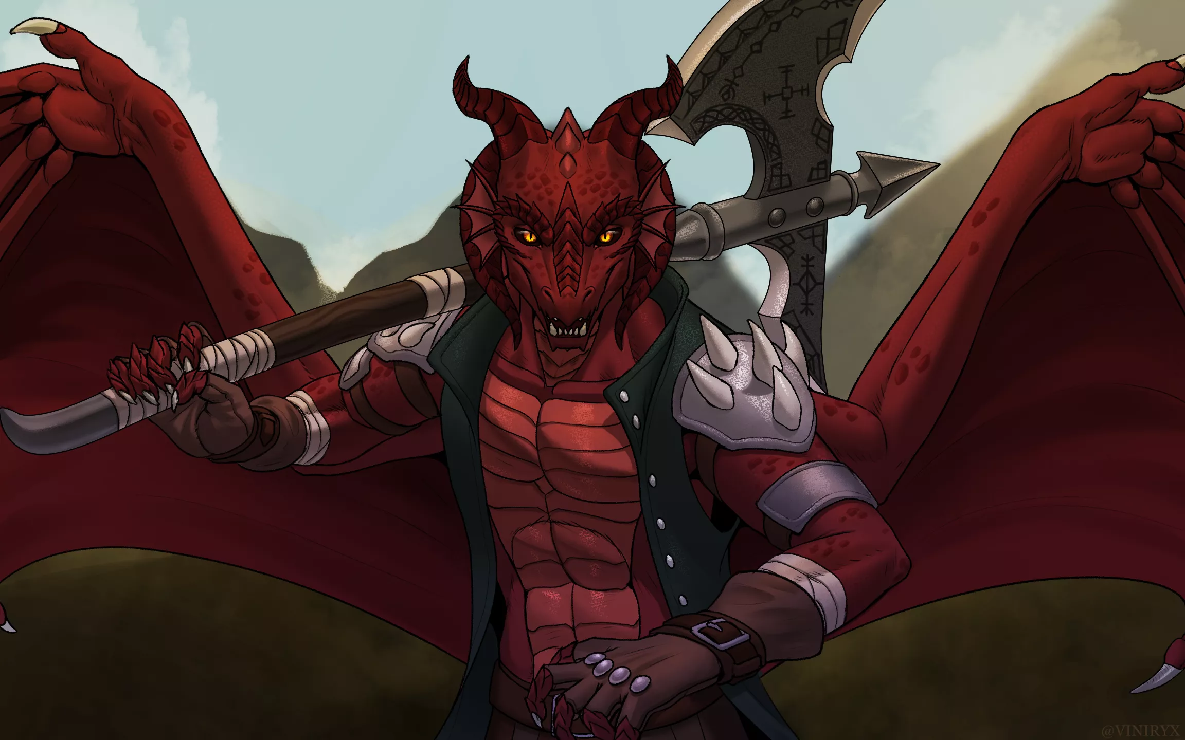 (commission) those are some piercing eyes for sure!