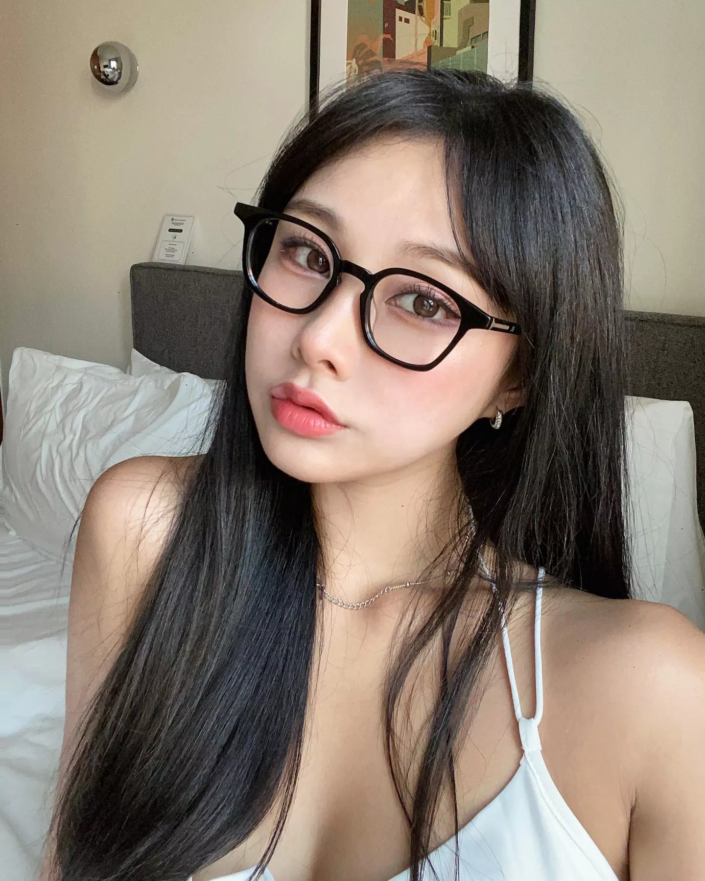 Cute in glasses