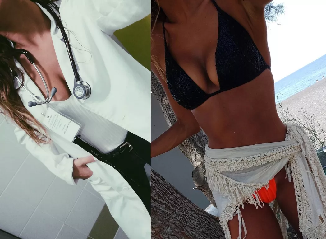 Do you like what I hide under my scrub?