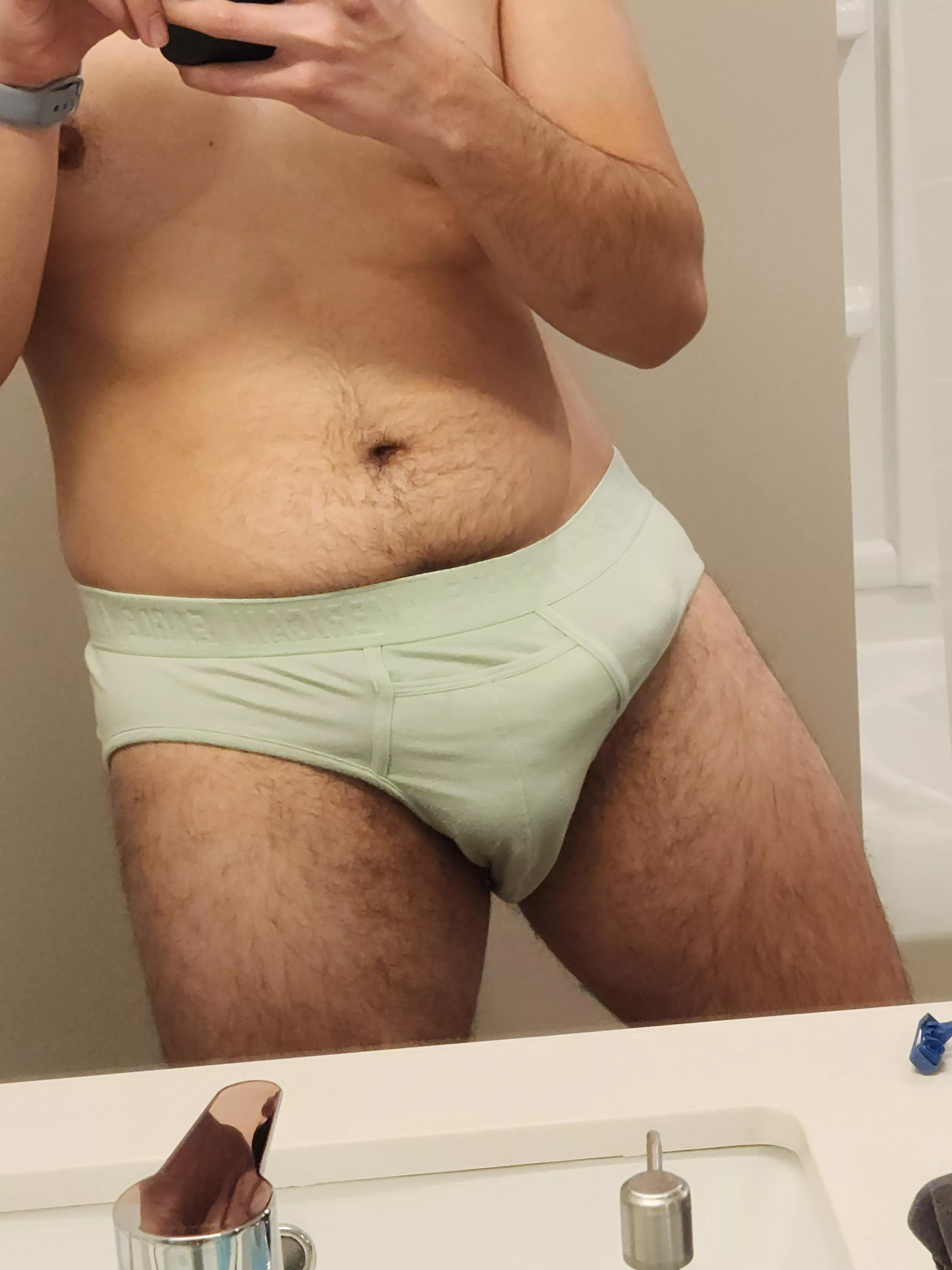 don't usually wear briefs... should I?