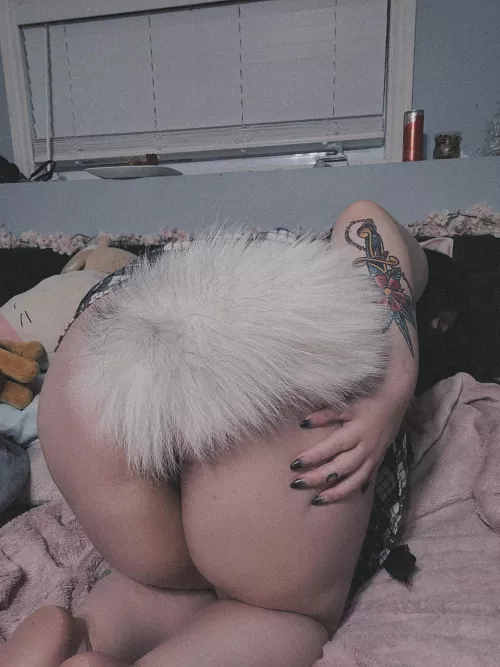 Fluffy tail!