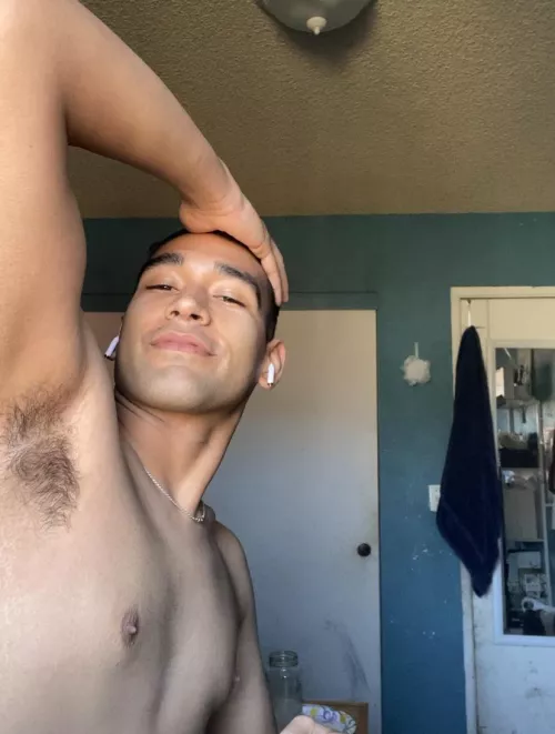 fresh out the shower