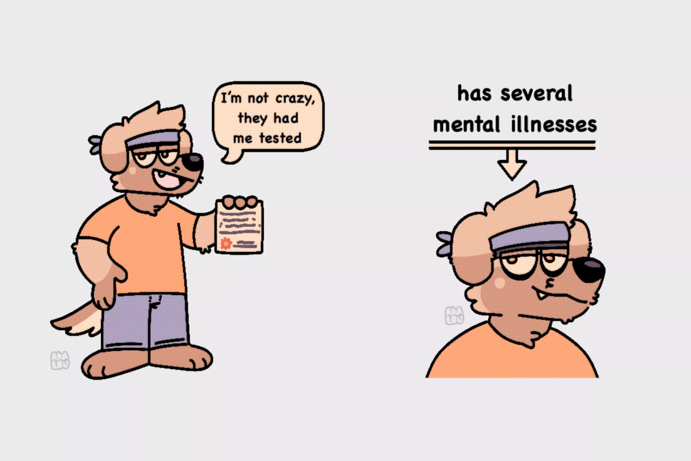 funnie dog (art by me)