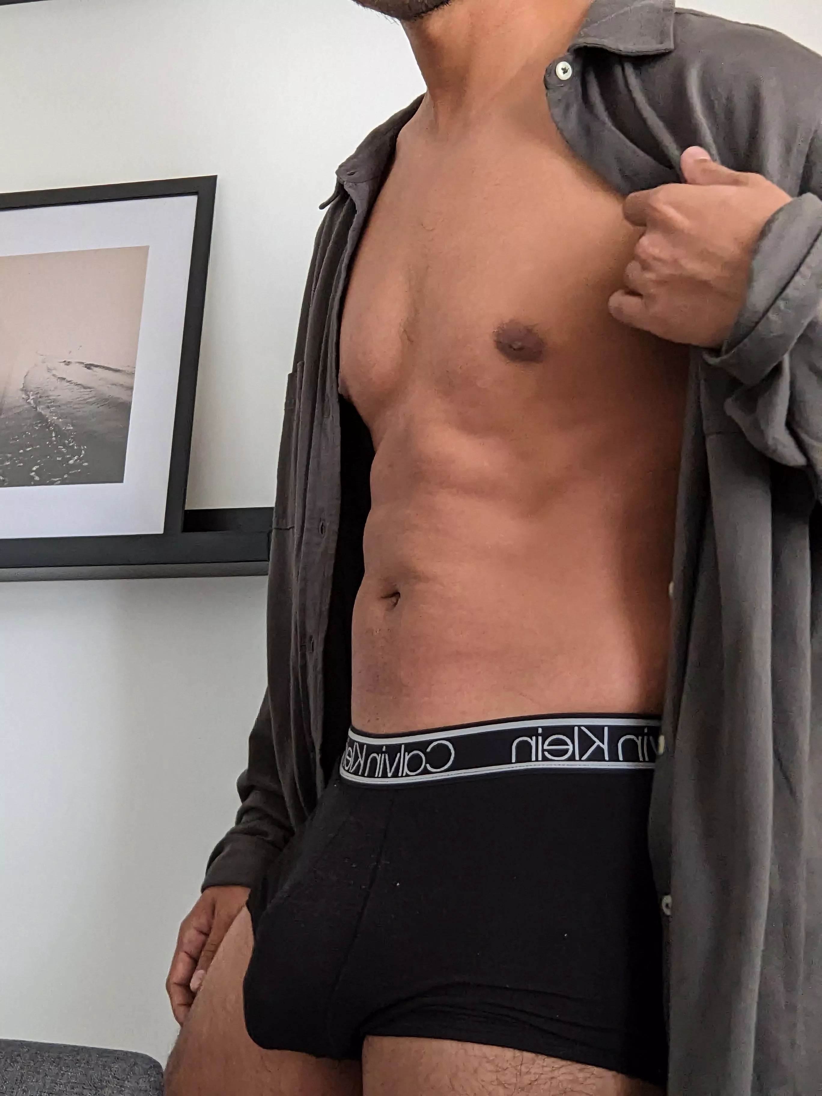 half hard and black undies