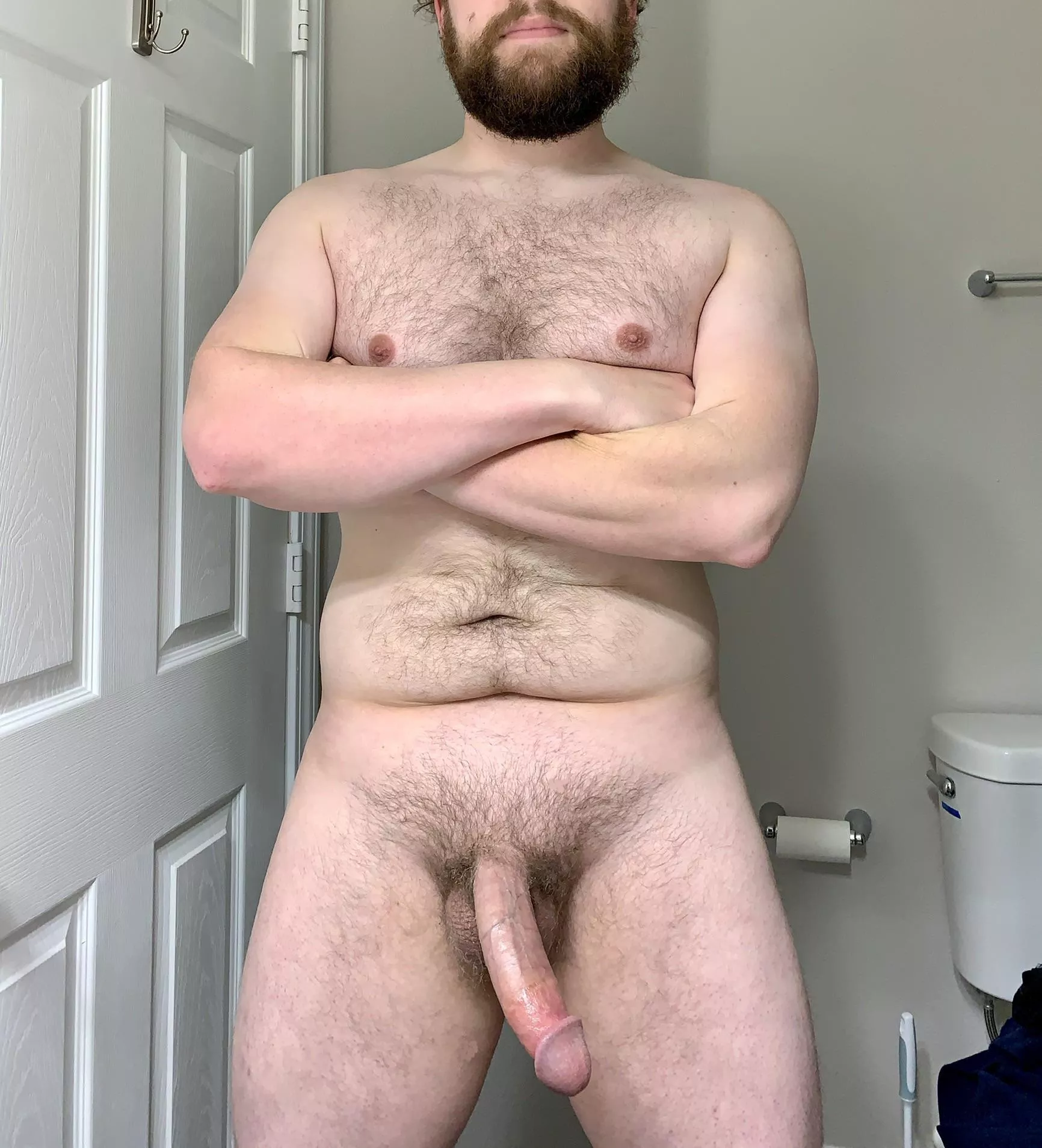 Hope you don’t mind if I show off a little bit of dad bod.