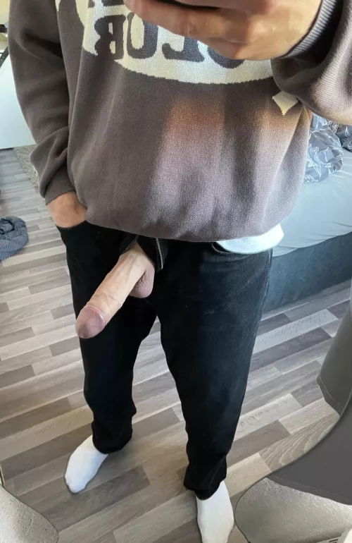 how do you describe my cock in one word?