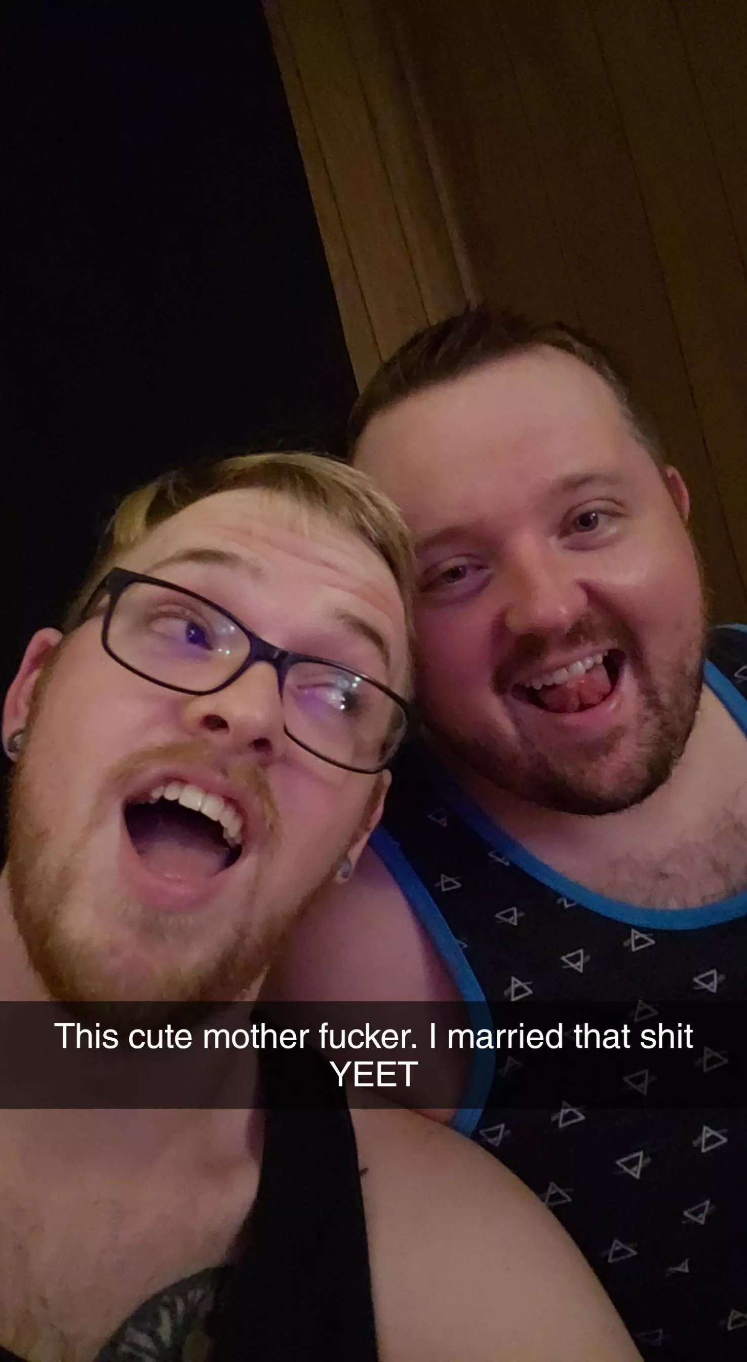 Husband approves my appreciation post.