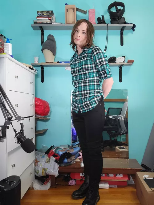 I went for that alternative/indie look. Thoughts?