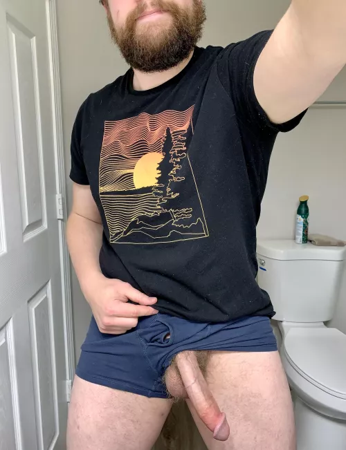 I’ll push my underwear to the side, sound good?