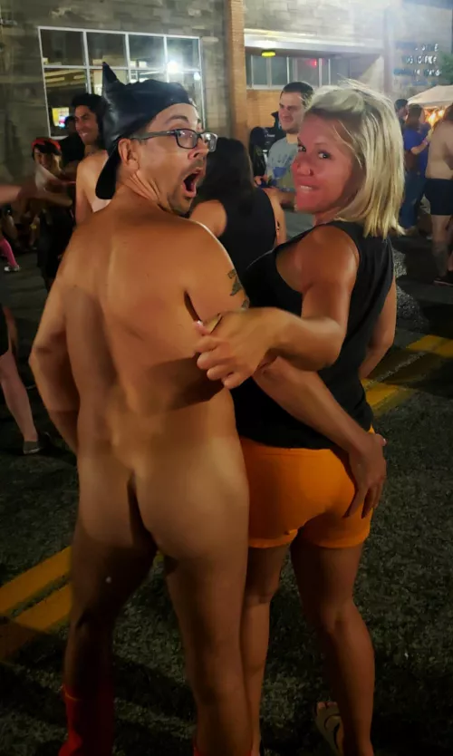 In my defense, she grabbed my ass first.