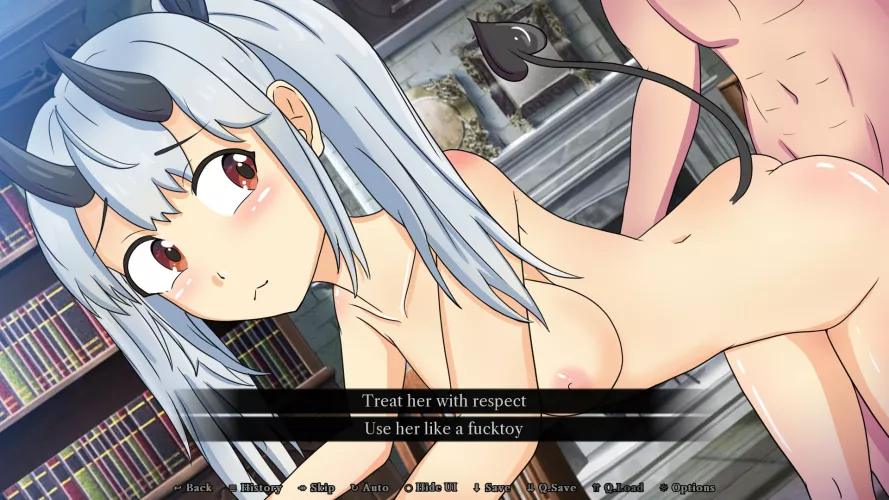 In my game Retired Hero Gets Slaves you can fuck demon girls, cat girl, and dog girl! Available on Steam!