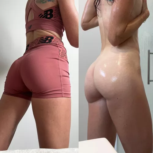 It’s glute day! 🍑 (F)